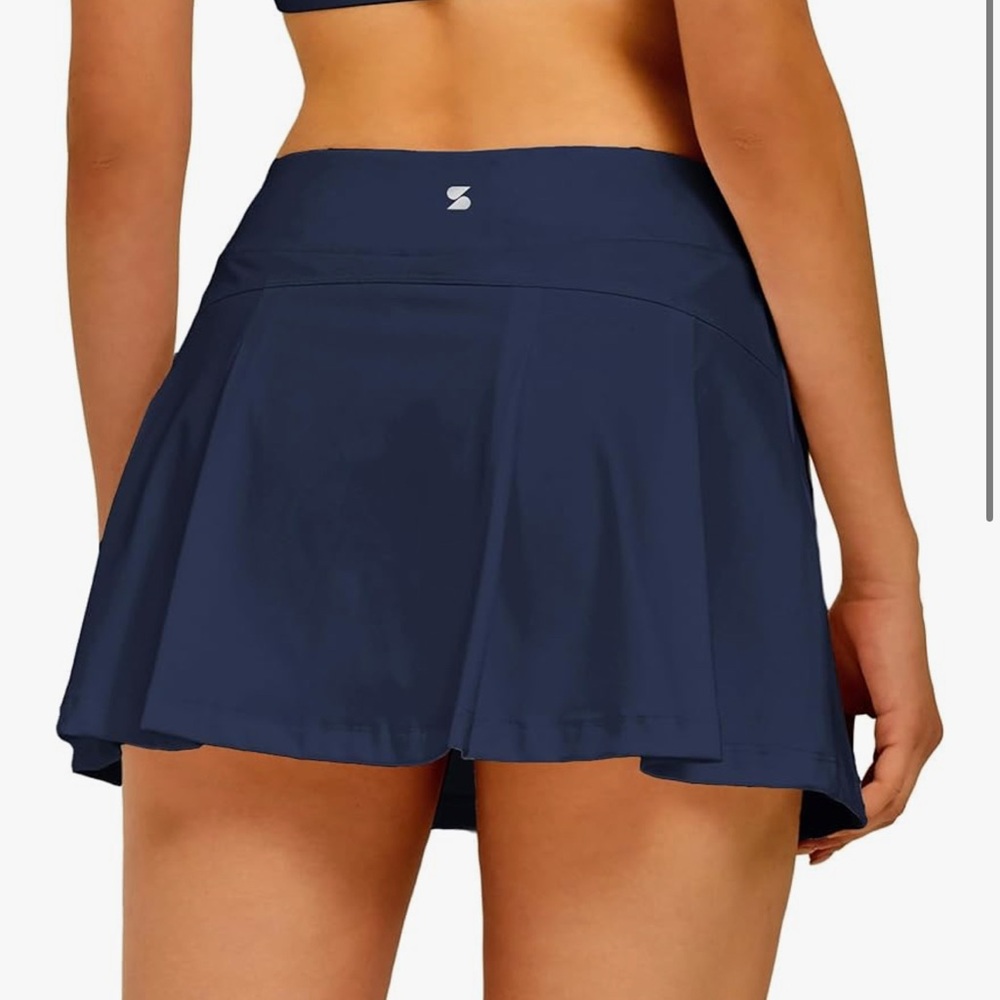 Navy Blue Athletic Skirt Amazon